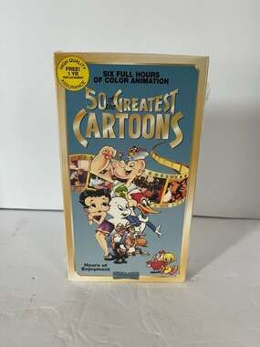 50 of the Greatest Cartoons VHS Video StarMaker 6 Hours